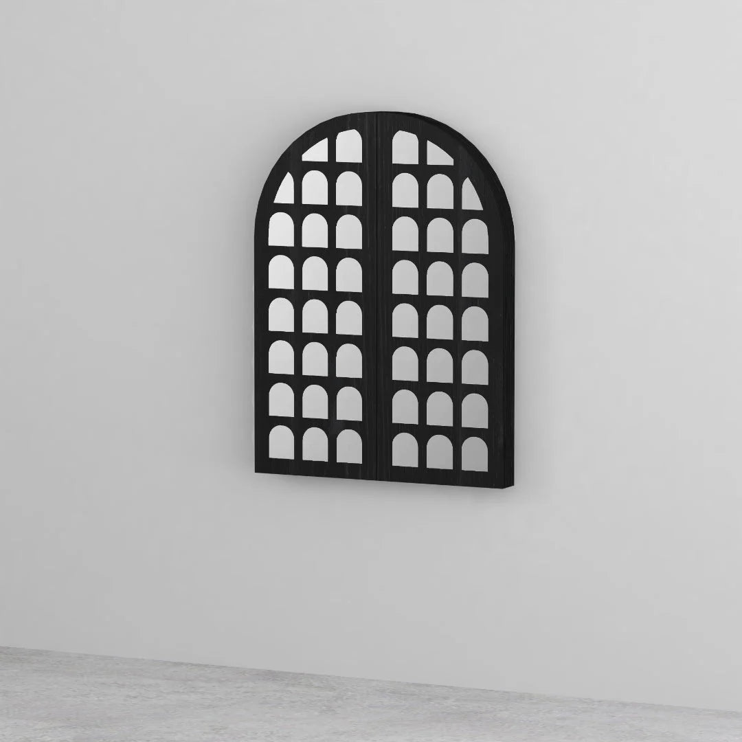 Harp Mirror by woodshilp furniture