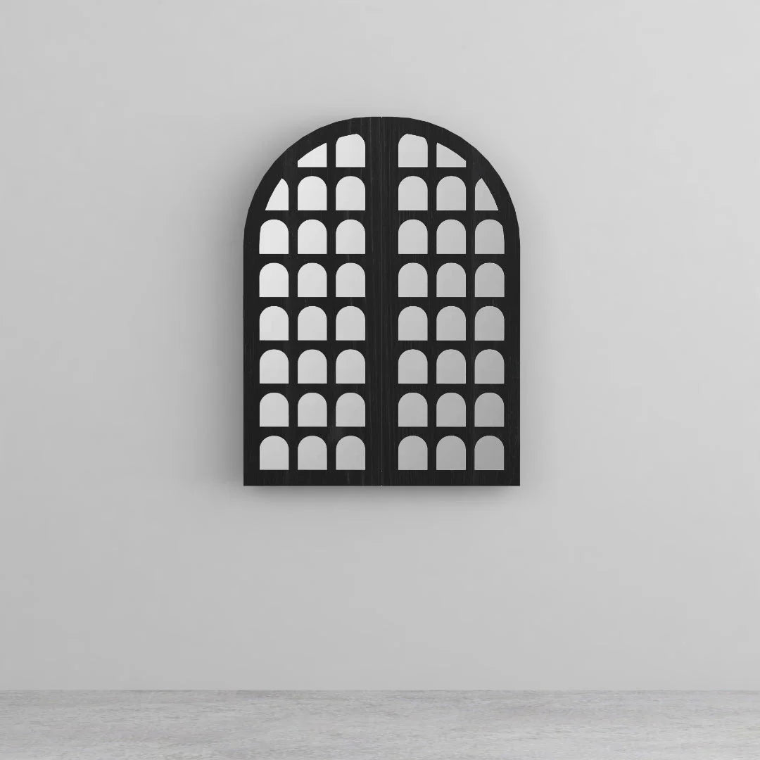 Harp Mirror by woodshilp furniture