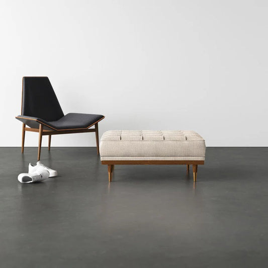 Hemp Hugo Ottoman Furniture -  in Jaipur by Woodshilp