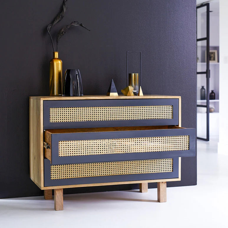 Kanav Solid Wood Chest Of Drawers Woodshilp
