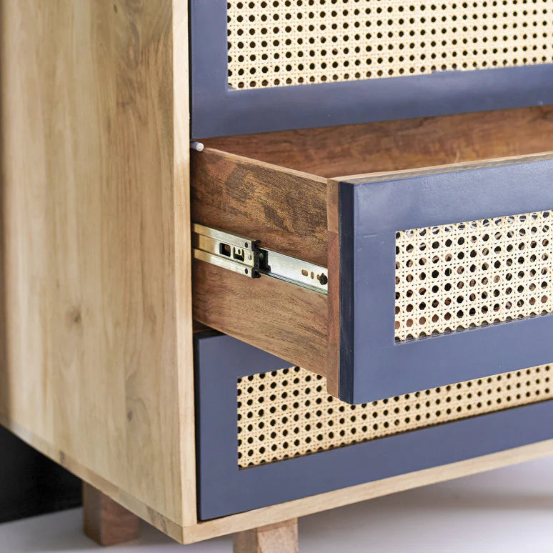 Kanav Solid Wood Chest Of Drawers Woodshilp