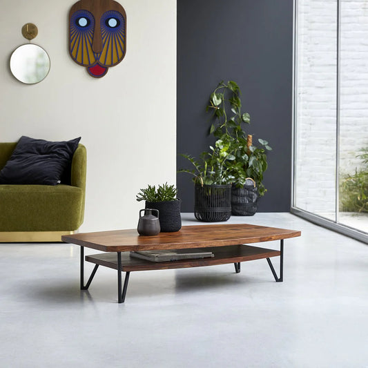 Leeva Coffee Table by Woodshilp -  in Jaipur by Woodshilp