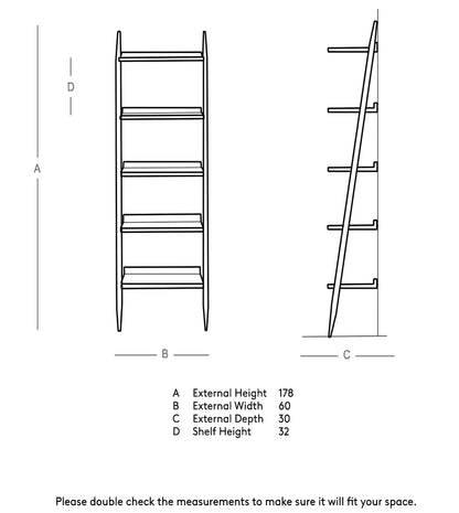 Lily Ladder book shelf by Woodshilp
