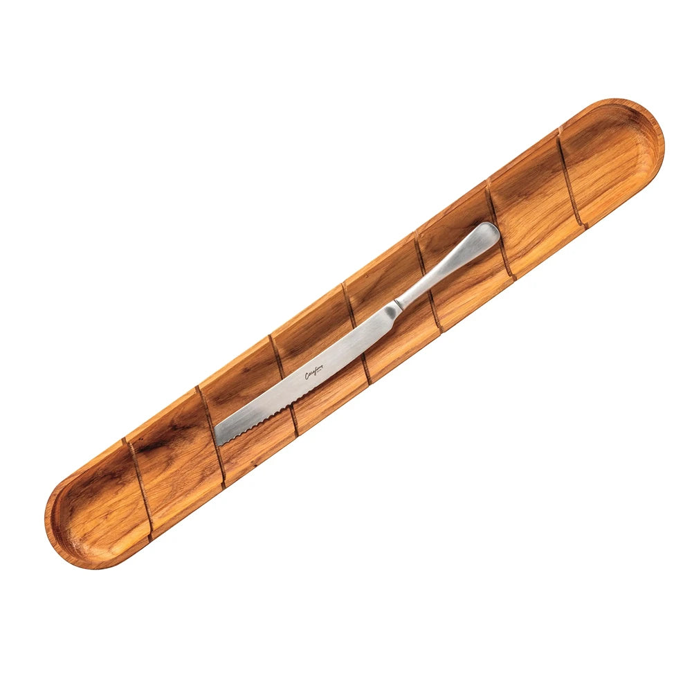 Loaf Bread Serving Tray by Woodshilp