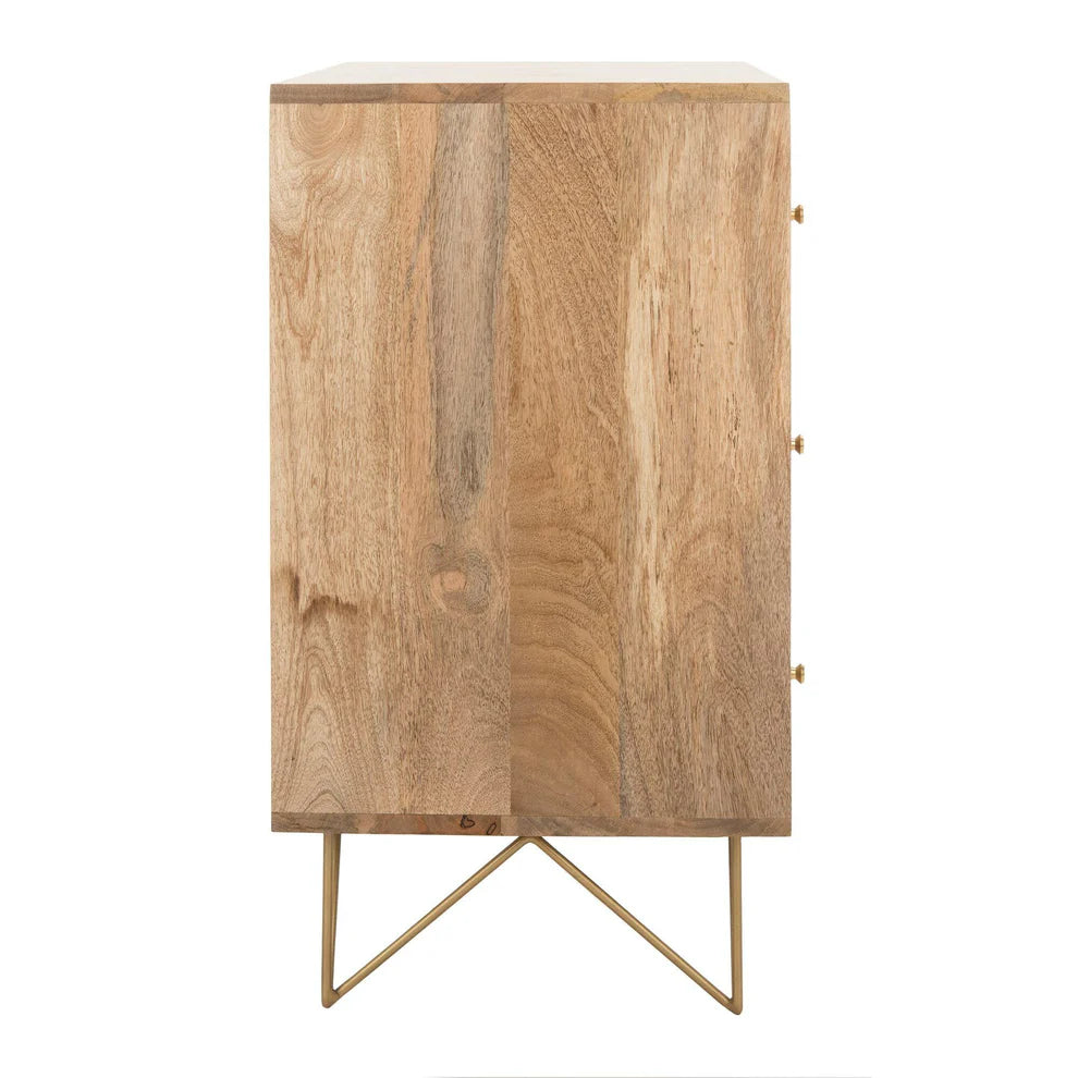 Luka 3 Drawer Standard Dresser Chest Furniture