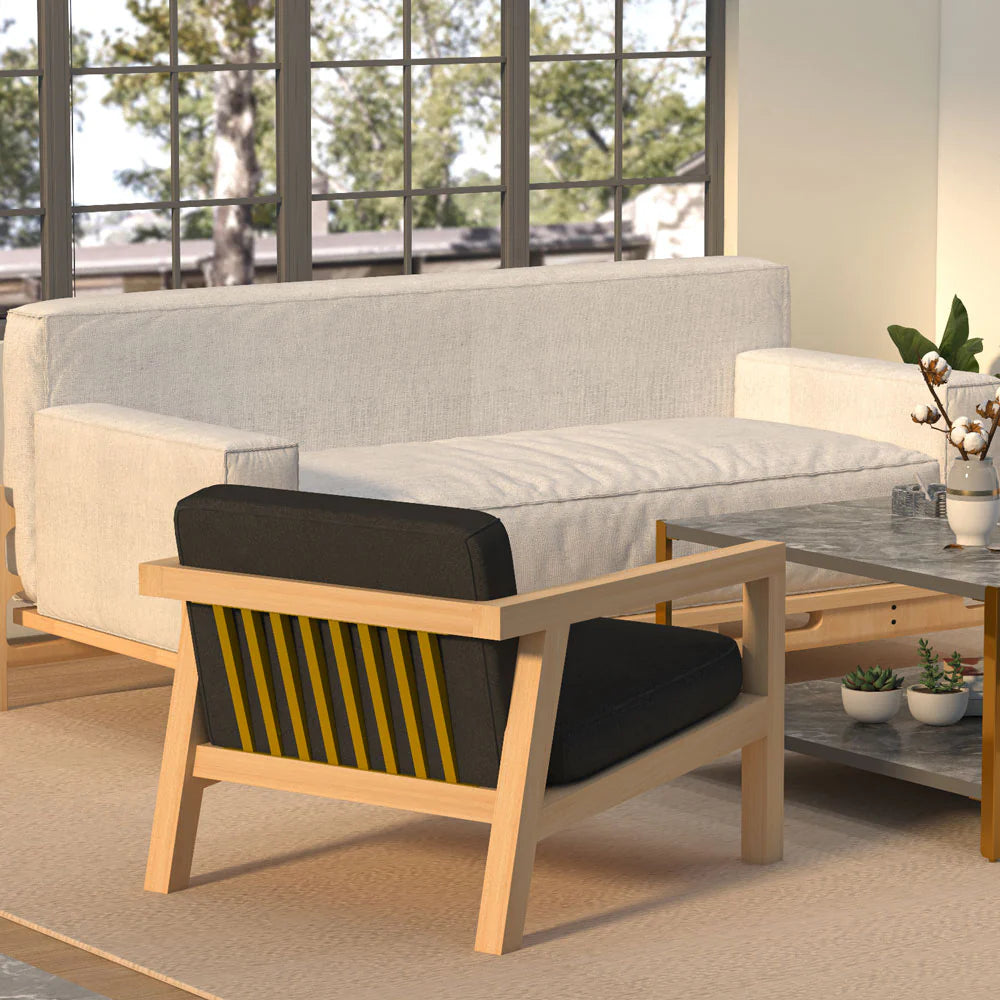 Luna Lounge Chair by woodshilp furniture