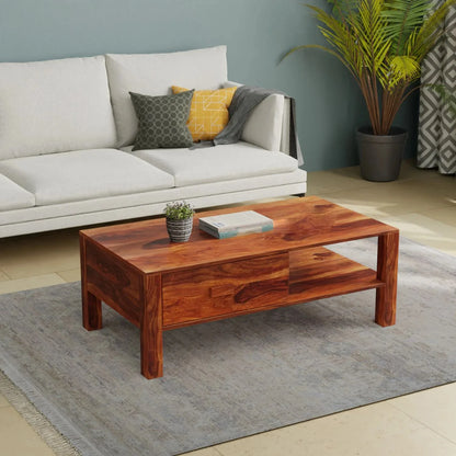 Woodwing Solid Sheesham Wood Coffee Table