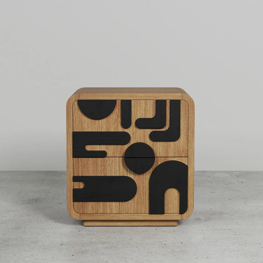 Masai Bedside Table by woodshilp furniture -  in Jaipur by Woodshilp