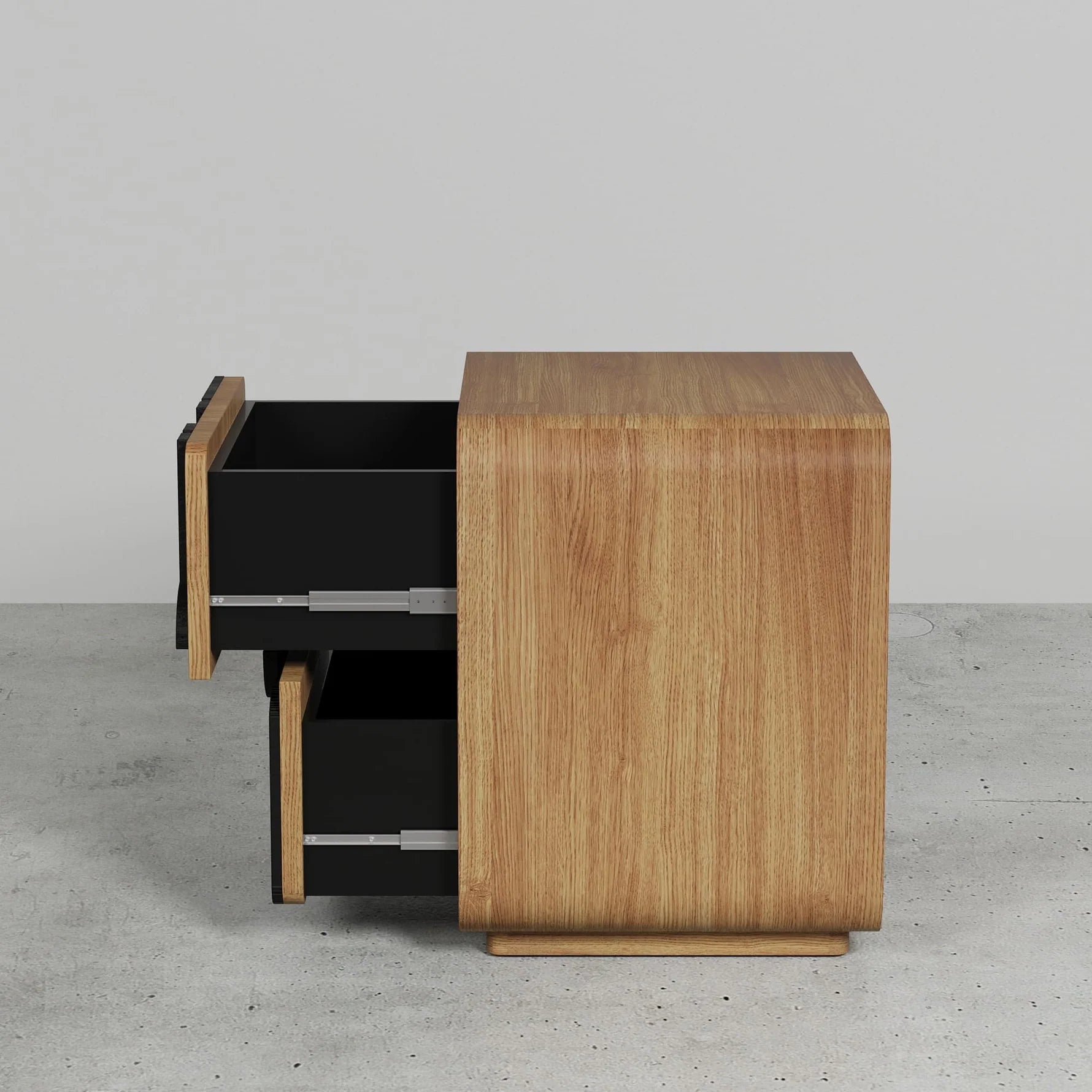 Masai Bedside Table by woodshilp furniture