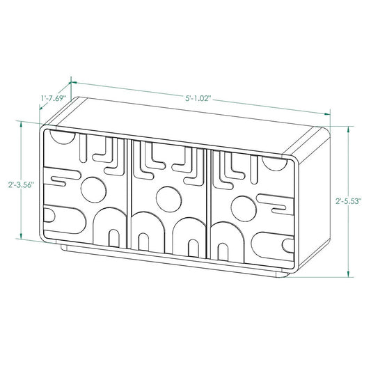 Masai Sideboard woodshilp furniture -  in Jaipur by Woodshilp