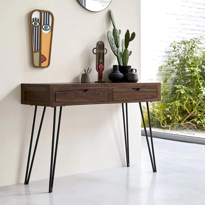 Metric Console Desk by woodshilp furniture