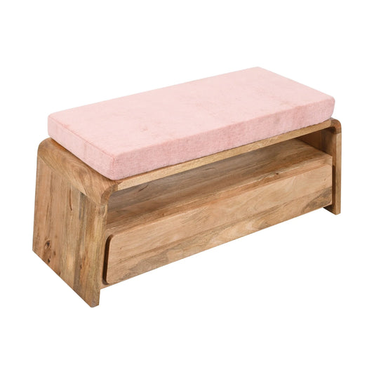 Pixel Bench with Drawer by Woodshilp -  in Jaipur by Woodshilp