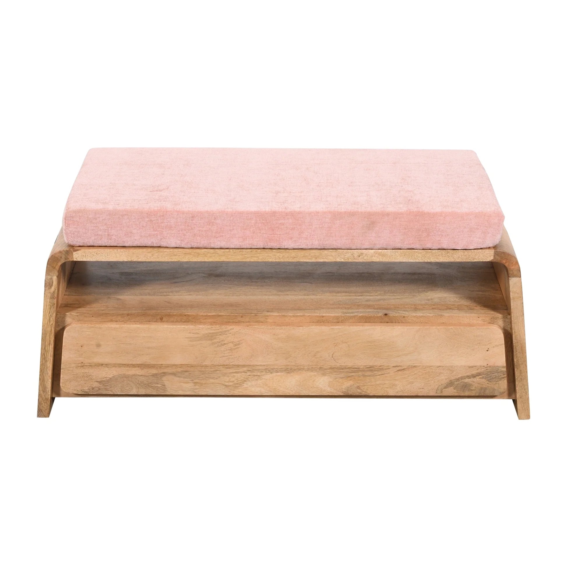 Pixel Bench with Drawer by Woodshilp