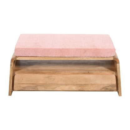 Pixel Bench with Drawer by Woodshilp