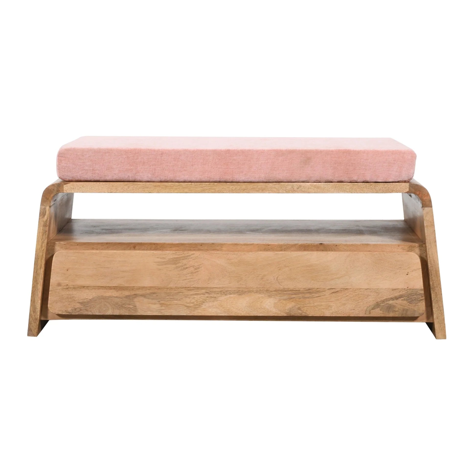 Pixel Bench with Drawer by Woodshilp