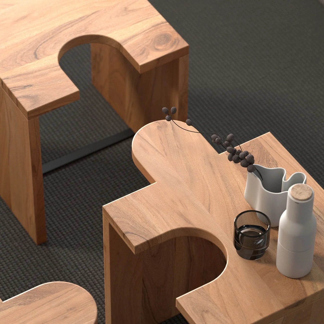 Puzz Coffee Table by woodshilp furniture