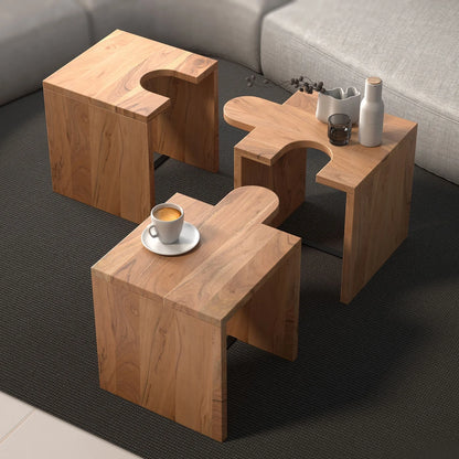 Puzz Coffee Table by woodshilp furniture