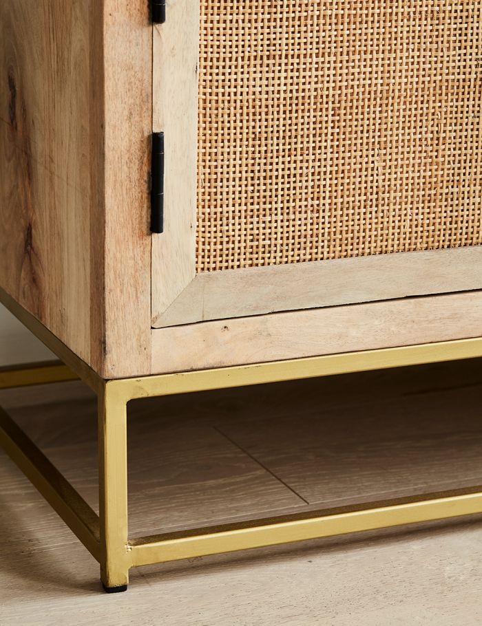 Rattan Webbed TV unit by Woodshilp