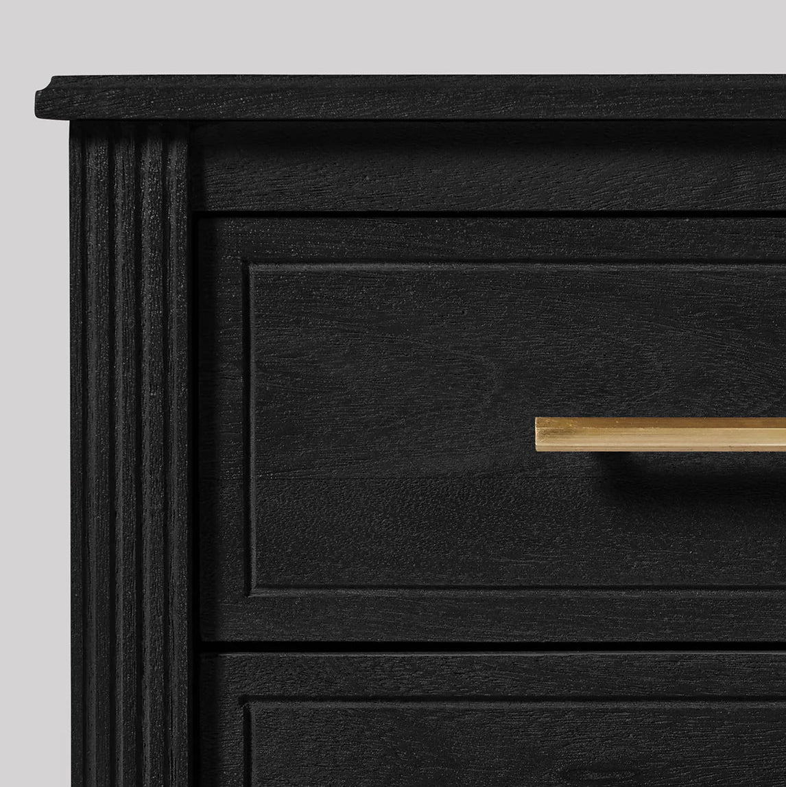 Raven Solid Wood Bed Side