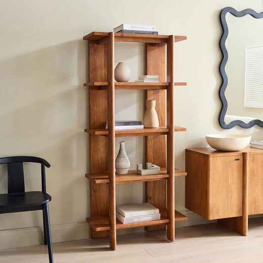Roman Bookshelf by Woodshilp -  in Jaipur by Woodshilp
