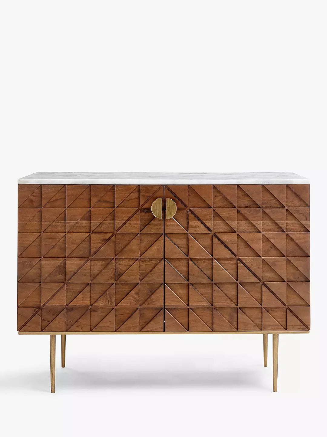Romulus Marble cut Cabinet by Woodshilp