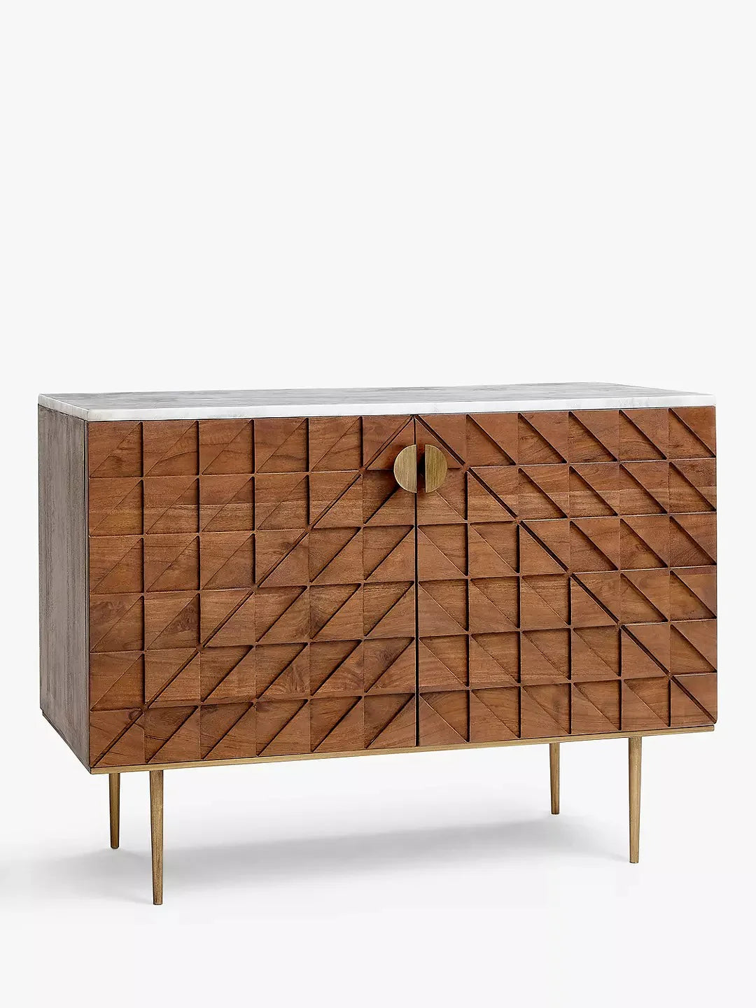 Romulus Marble cut Cabinet by Woodshilp