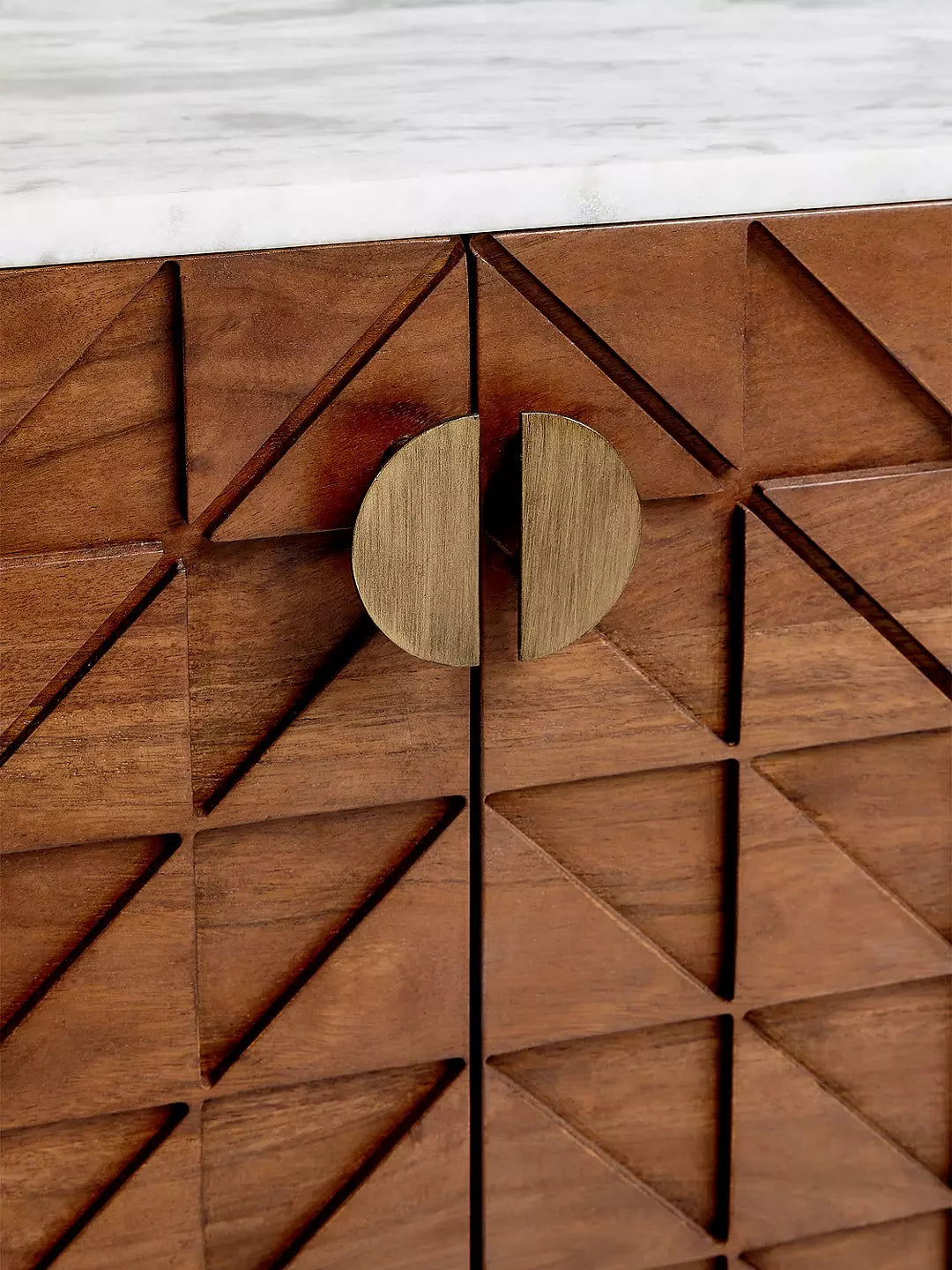 Romulus Marble cut Cabinet by Woodshilp