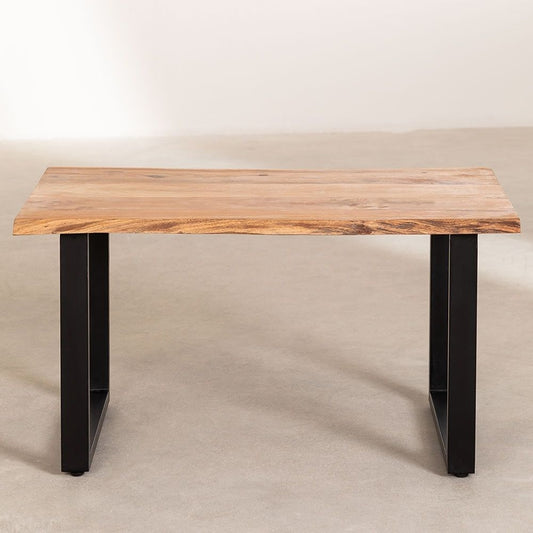 SAMI Live-Edge Wooden Coffee Table by Woodshilp -  in Jaipur by Woodshilp