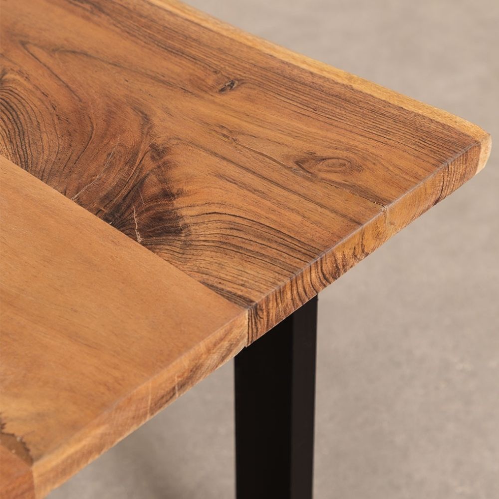 SAMI Live-Edge Wooden Coffee Table by Woodshilp