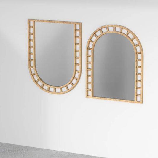 Sandro Mirror by woodshilp furniture -  in Jaipur by Woodshilp