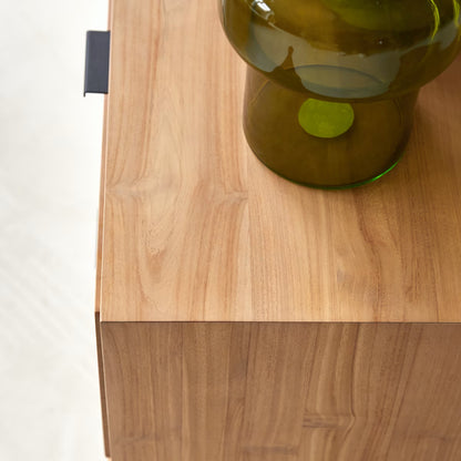 Senson Solid teak chest of drawers by Woodshilp