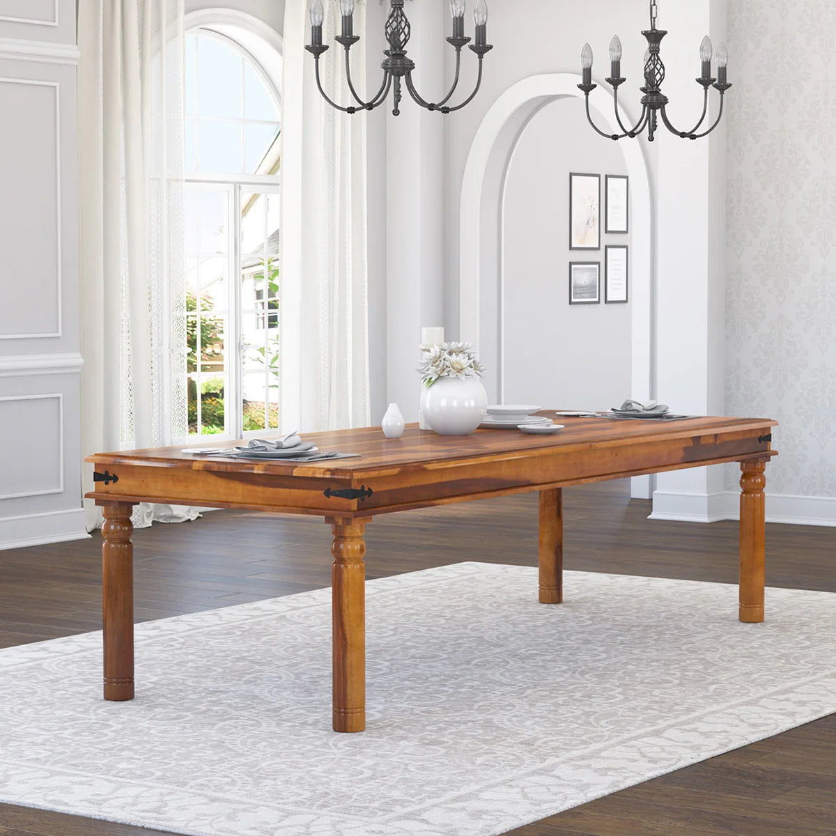 Spain Dining Table by Woodshilp
