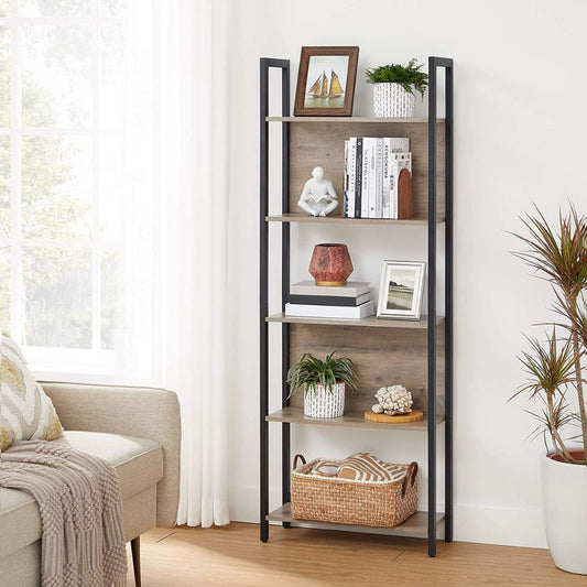 Tall Standing Bookshelf by Woodshilp -  in Jaipur by Woodshilp