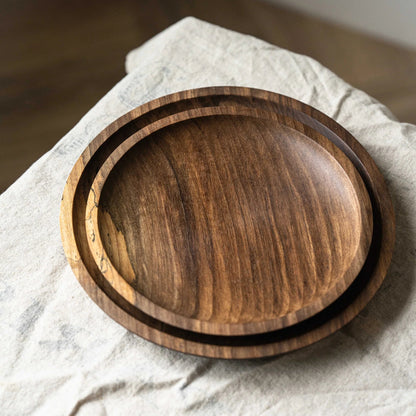 Tamaki Hand Carved Plate 8 pcs set