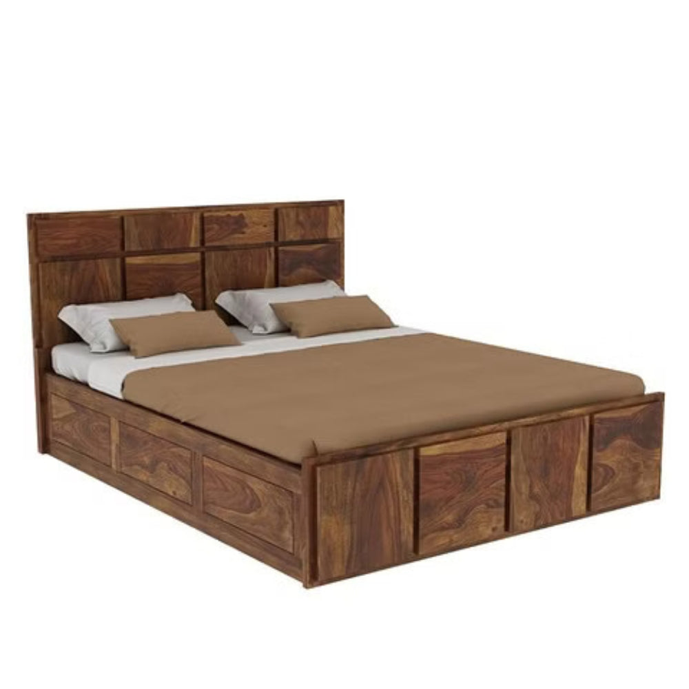 Versailles Storage King Bed by Woodshilp