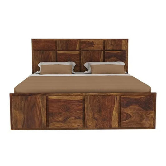 Versailles Storage King Bed by Woodshilp -  in Jaipur by Woodshilp