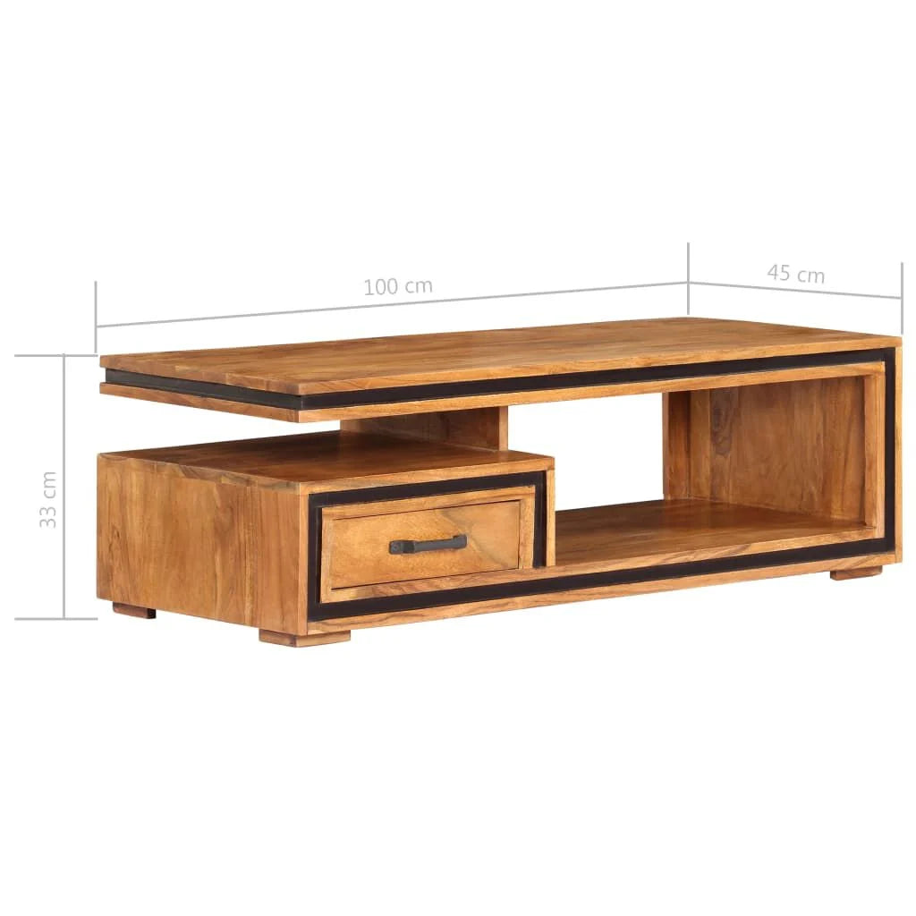 Vida XL Coffee Table by woodshilp furniture