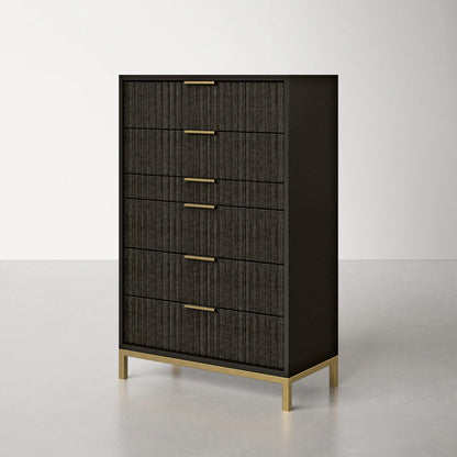 Vincent 6 Drawer Dresser Chest Furniture