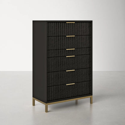 Vincent 6 Drawer Dresser Chest Furniture