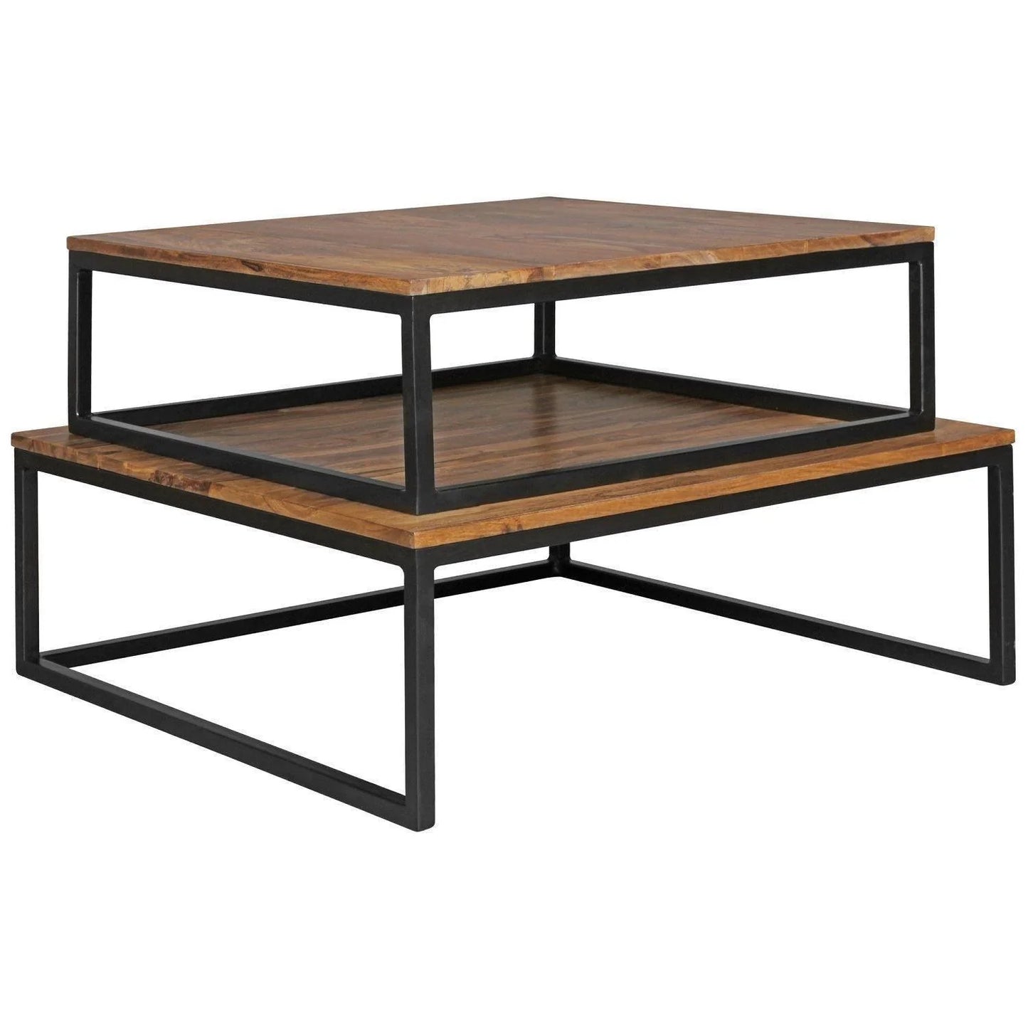 Wooden Nesting Coffee Table Set Of 2 by Woodshilp