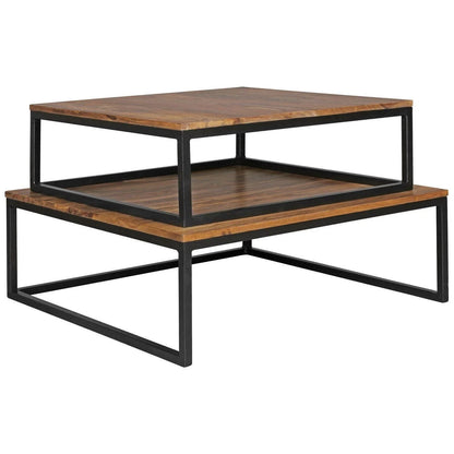 Wooden Nesting Coffee Table Set Of 2 by Woodshilp