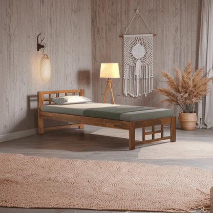 Wooden Queen Size Bed by woodshilp furniture