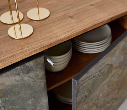 Wooden Sideboard With Drawers by Woodshilp