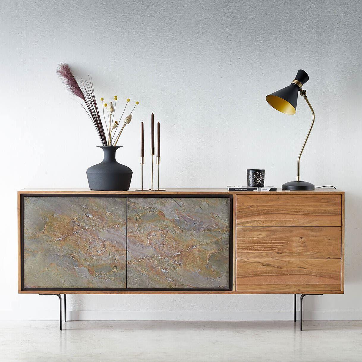 Wooden Sideboard With Drawers by Woodshilp
