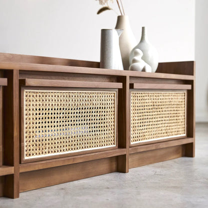 Yoko Rattan TV Unit by Woodship