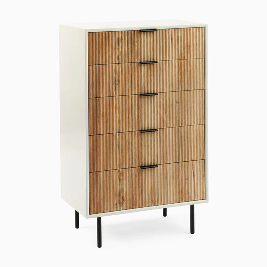 Reece 5-Drawer Dresser -  in Jaipur by Woodshilp