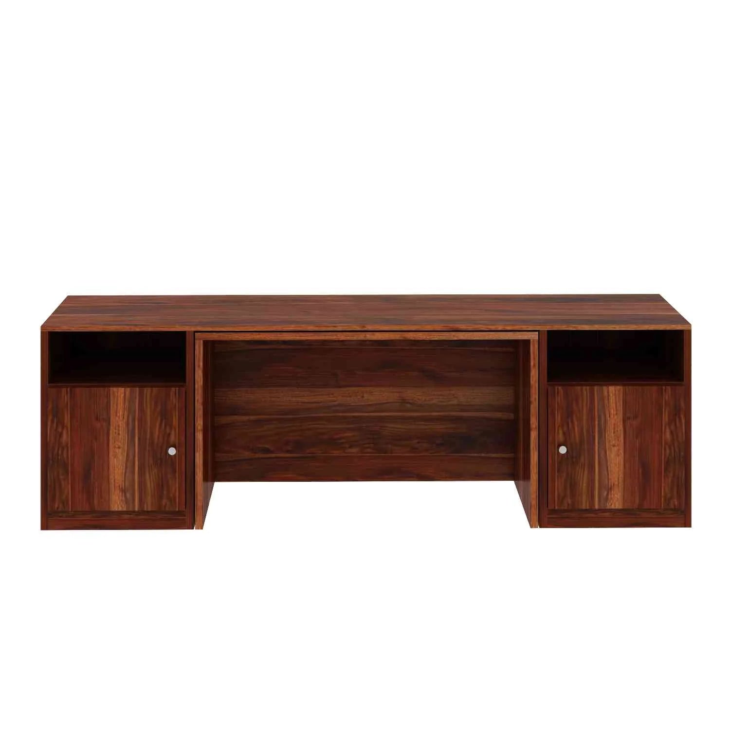 Maria Solid Sheesham Wood TV Unit With Coffee Table by woodshilp