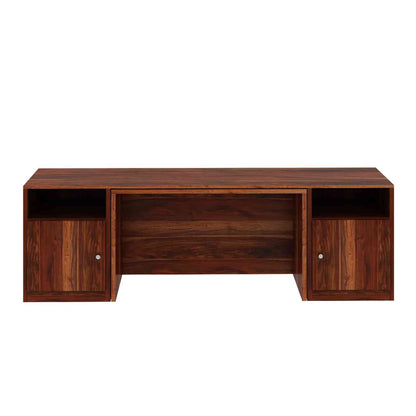 Maria Solid Sheesham Wood TV Unit With Coffee Table by woodshilp